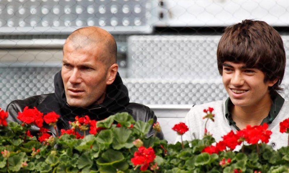 Enzo i Zinedine Zidane