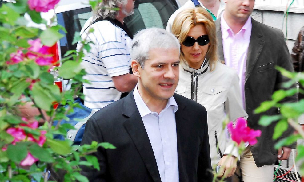 Boris Tadić sa suprugom Tatjanom