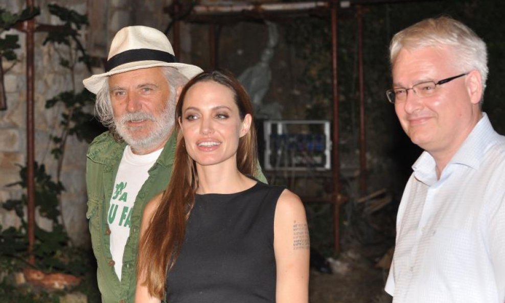 Angelina Jolie, Rade Šerbedžija i Ivo Josipović na predstavi 'Kralj Lear' (6)