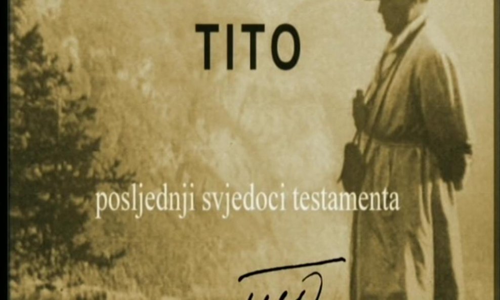 Promo slika dokumentarnog serijala Lordana Zafranovića, 'Tito - posljednji svjedoci testamenta'