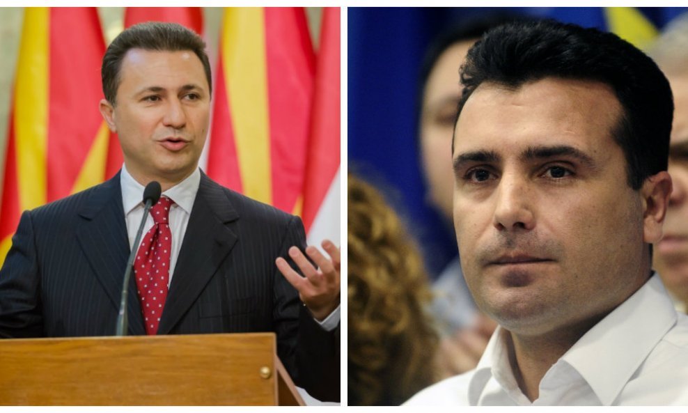Nikola Gruevski i Zoran Zaev - afera Puč