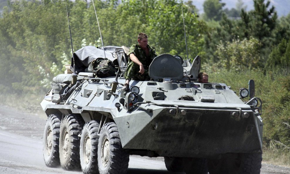 Ruska vojska oklopno vozilo