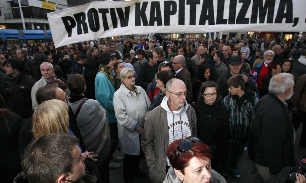 Prosvjed 150 u Zagrebu (1)