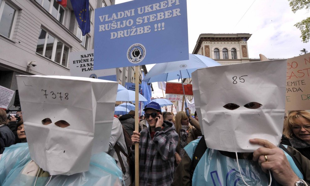 Slovenija štrajk 4