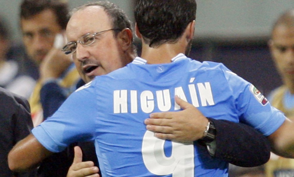 Rafael Benitez Gonzalo Higuain Napoli