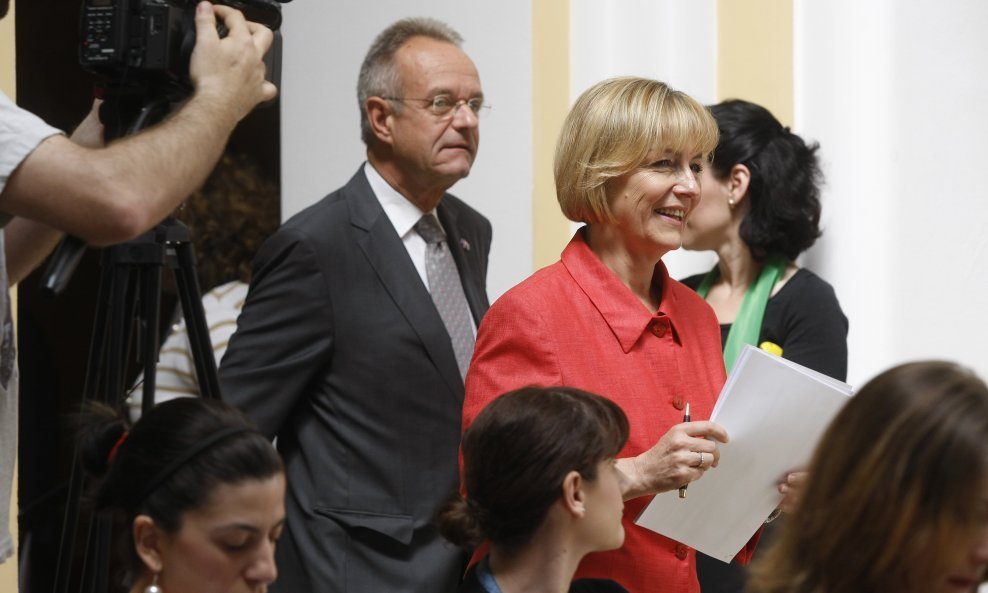 Paul Vandoren i Vesna Pusić