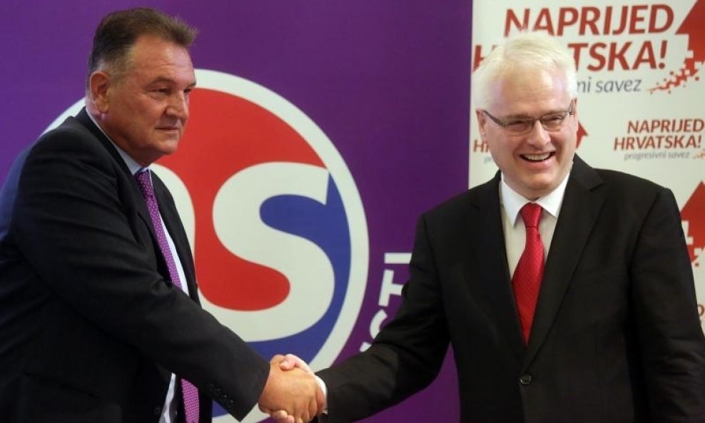 Ivo Josipović i Radimir Čačić