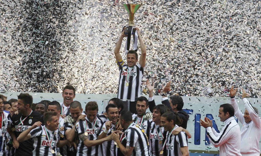 Alessando Del Piero Juventus proslava