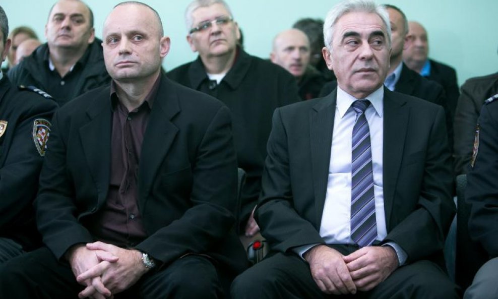 presuda za ratni zločin Vladimir Milanković i Drago Bošnjak u pozadini Đapić