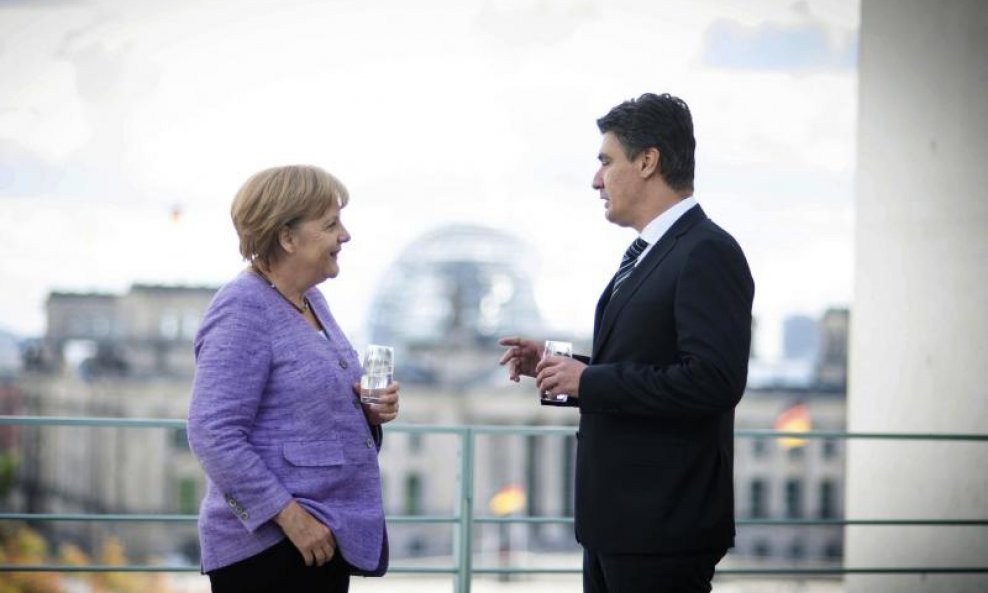 Angela Merkel i Zoran Milanović