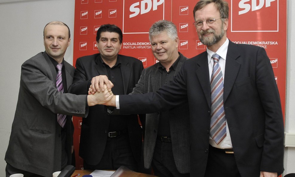 Koalicija SDP-HNS- Karamatić, Hajdić, Vlahušić i Galjuf
