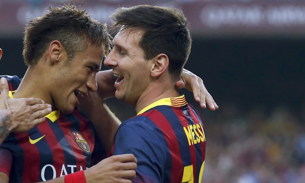 Barcelona - Real (Neymar i Lionel Messi)