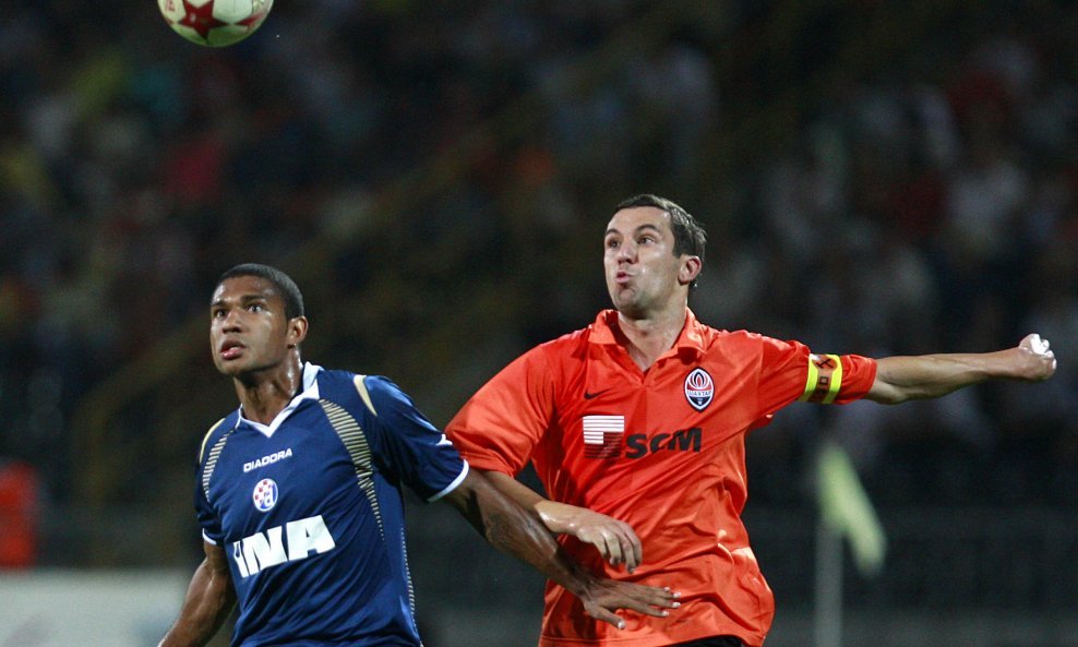 Darijo Srna, Sammir, Šahtar-Dinamo, Liga prvaka 2008-09