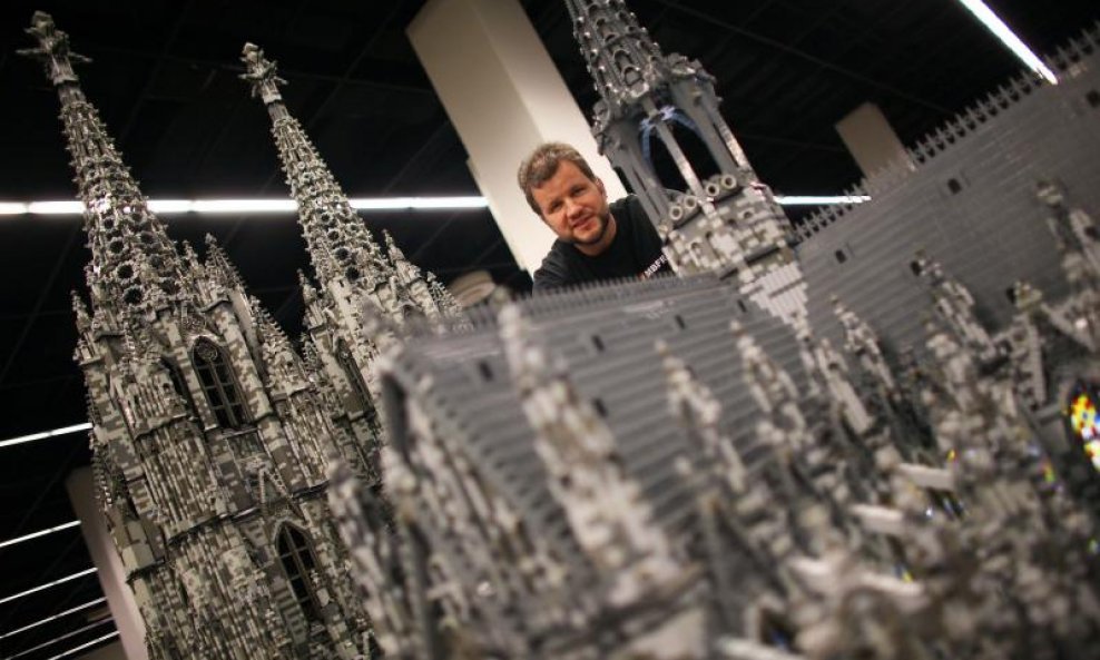 Kölnska katedrala od Lego kockica 1