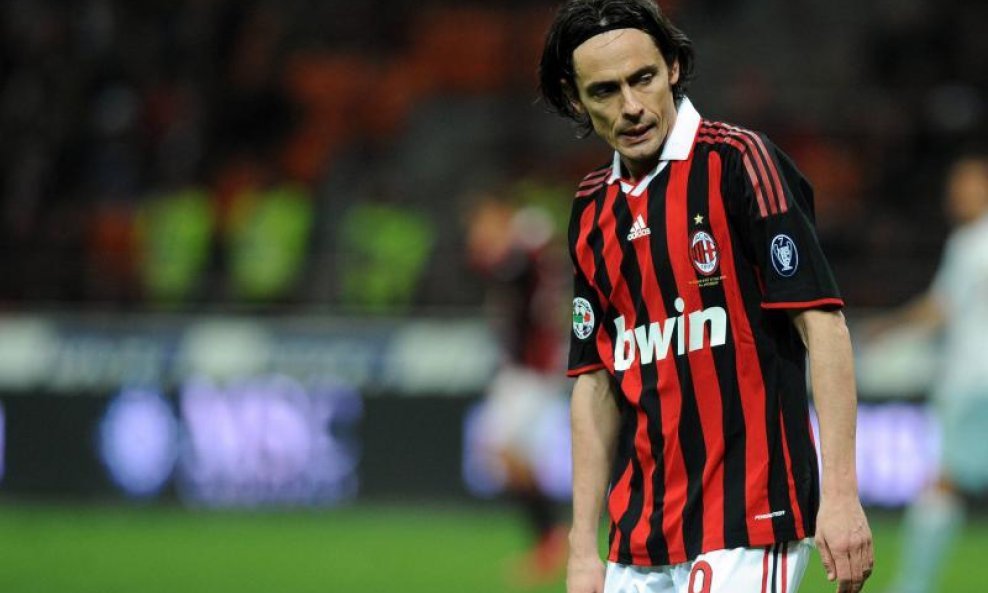 Filippo Inzaghi Milan 2010