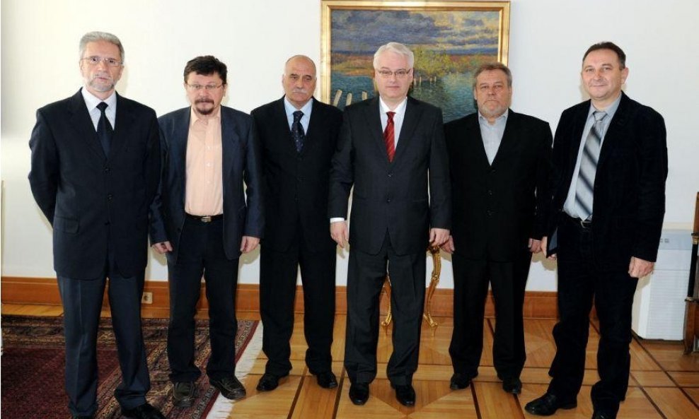 Ivo Josipović i čelnici sindikalnih središnjica