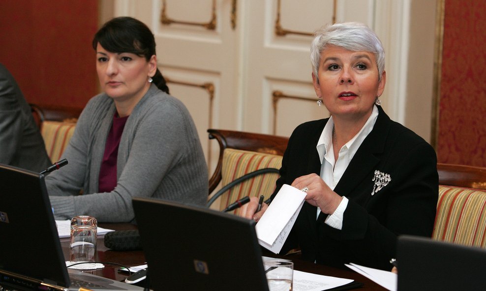 Tamara Obradović Mazal i Jadranka Kosor