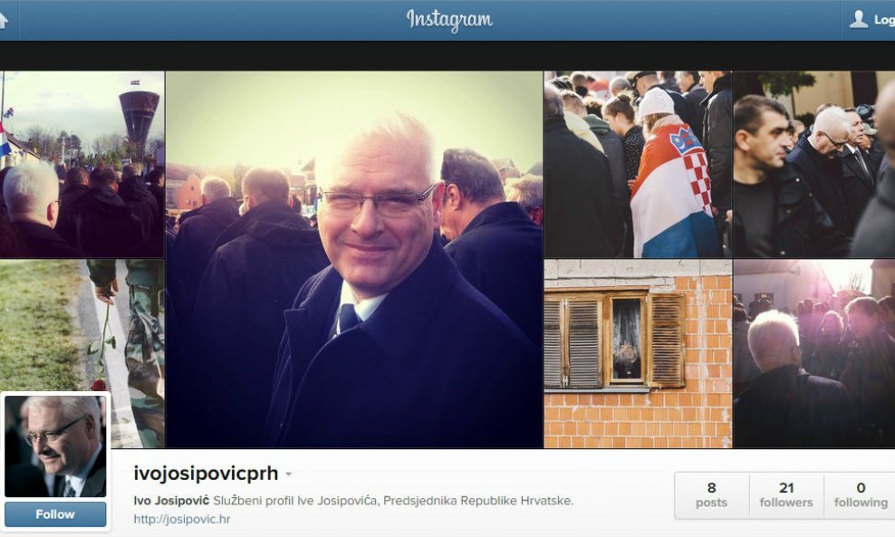 Ivo Josipović Instagram