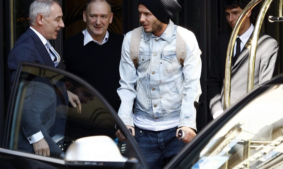 David Beckham štake ozljeda