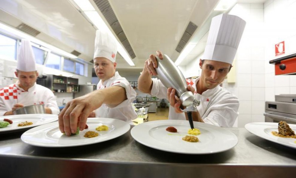 Hrvatski kuhari pripremaju se za Kulinarsku olimpijadu