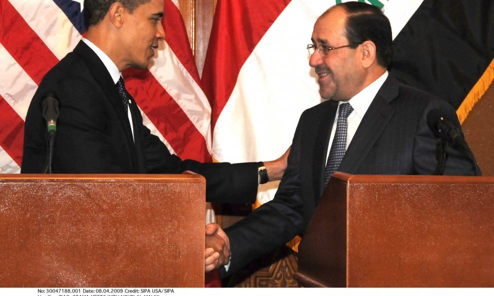 nuri al maliki irački premijer barack obama