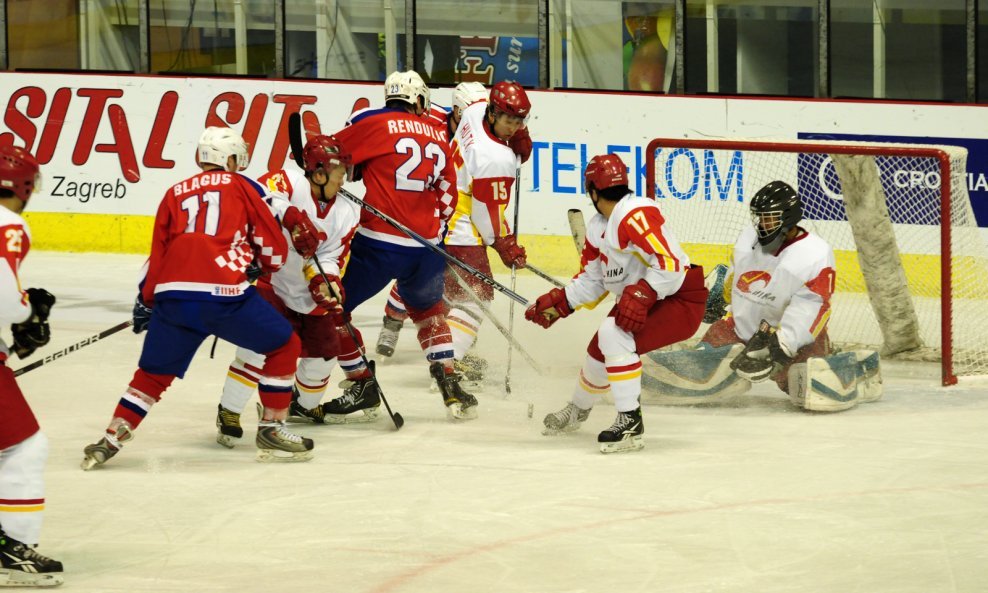 Hrvatska-Kina, hokej na ledu 2011
