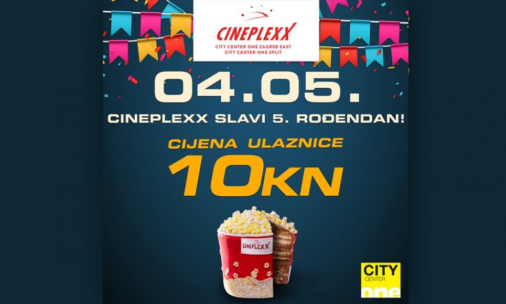 Cineplexx 5. rođendan