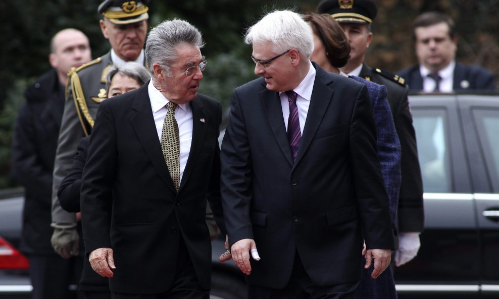 Ivo Josipović i Heinz Fischer