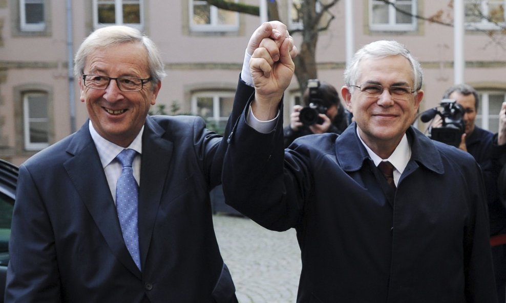 Papademos i Juncker