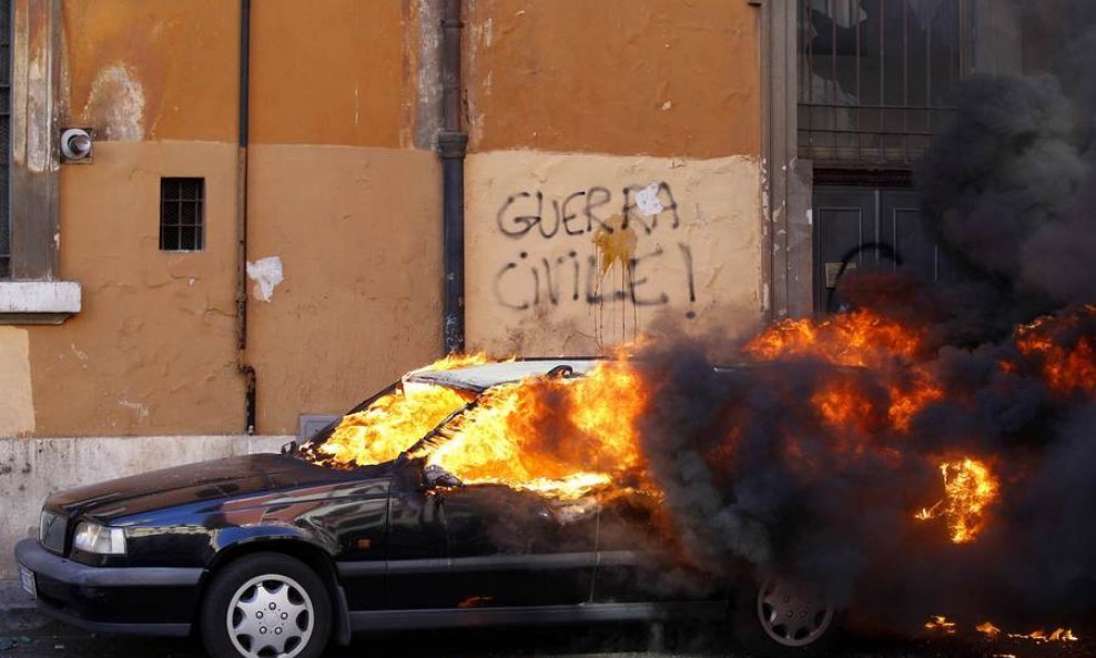 Prosvjedi u Rimu 6