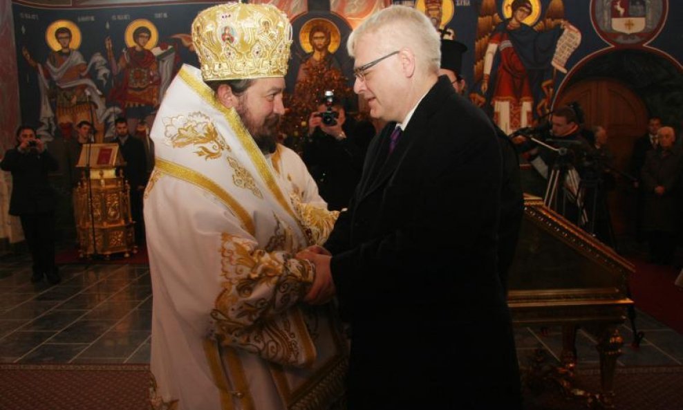 Episkop Gerasim i Ivo Josipović