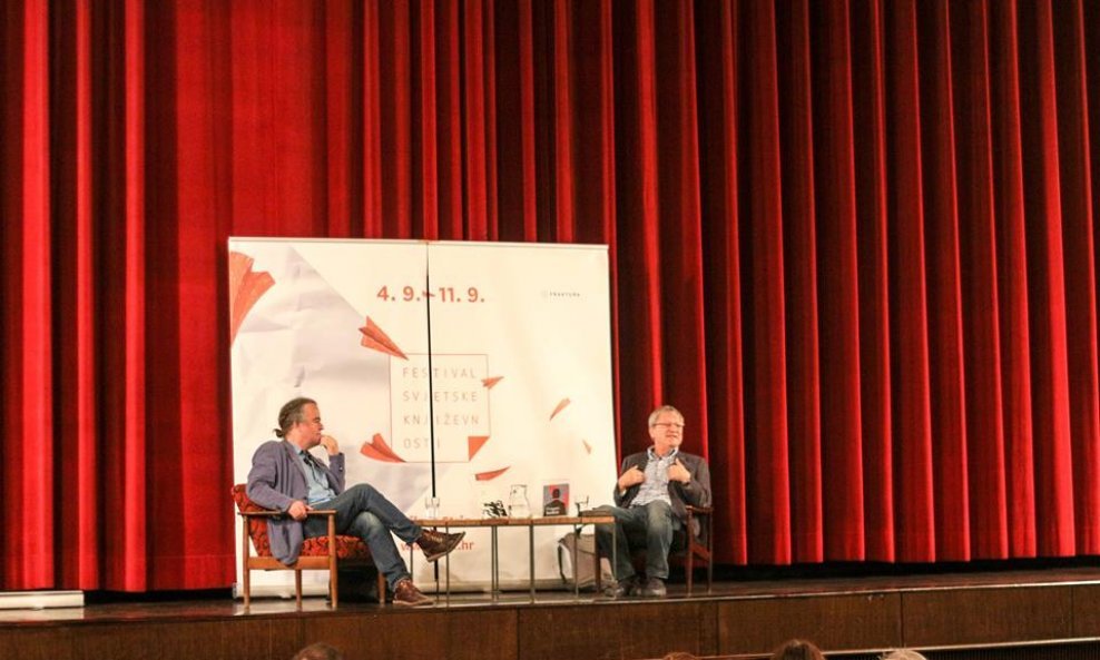 Dragan Velikić na Festivalu svjetske književnosti