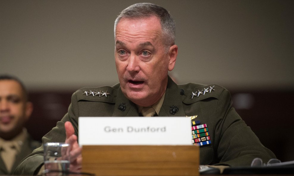 General Joseph Dunford načelnik je Združenog stožera Oružanih snaga SAD-a