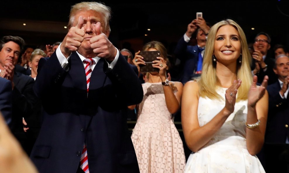 Donald Trump sa kćerkom Ivankom