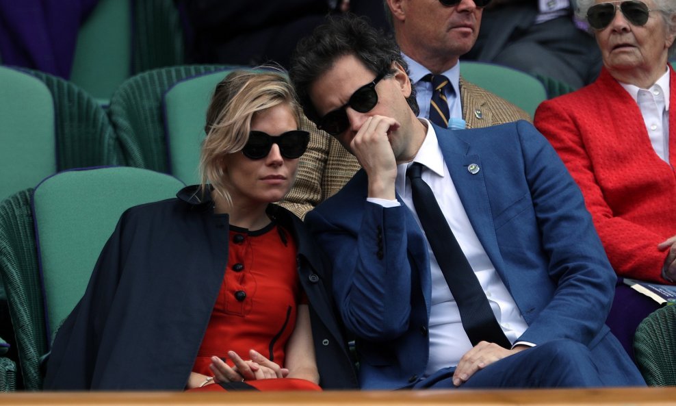 Sienna Miller i Bennett Miller prvi put su zajedno snimljeni na Wimbledonu 