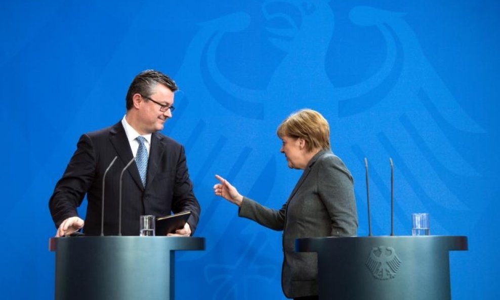 Tihomir Orešković i Angela Merkel dobra