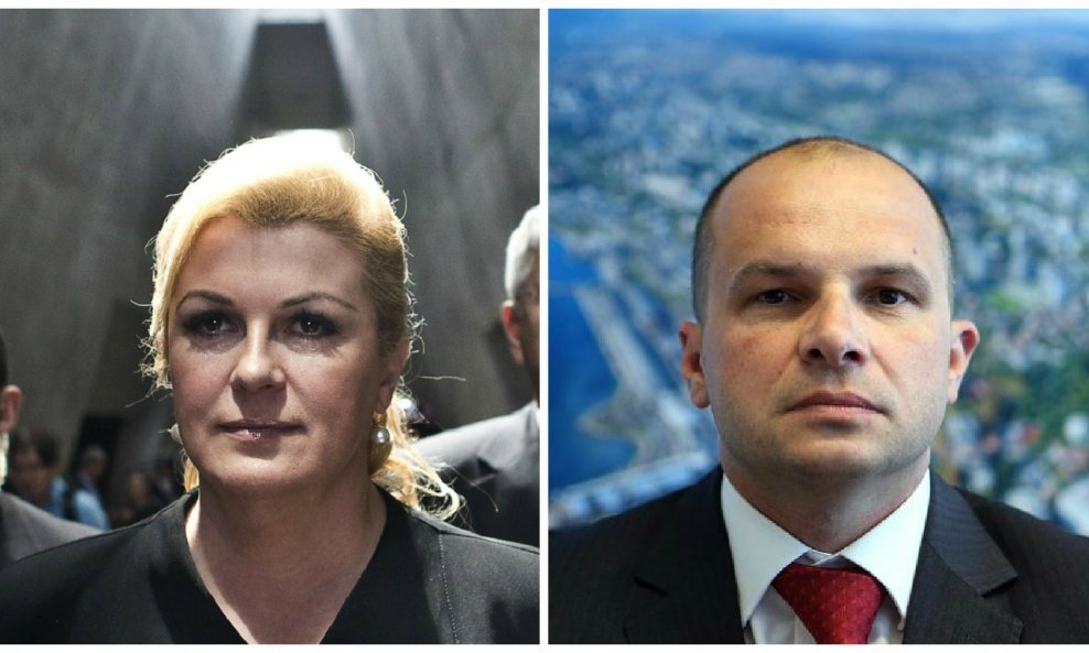 Kolinda Grabar-Kitarović i Siniša Hajdaš Dončić