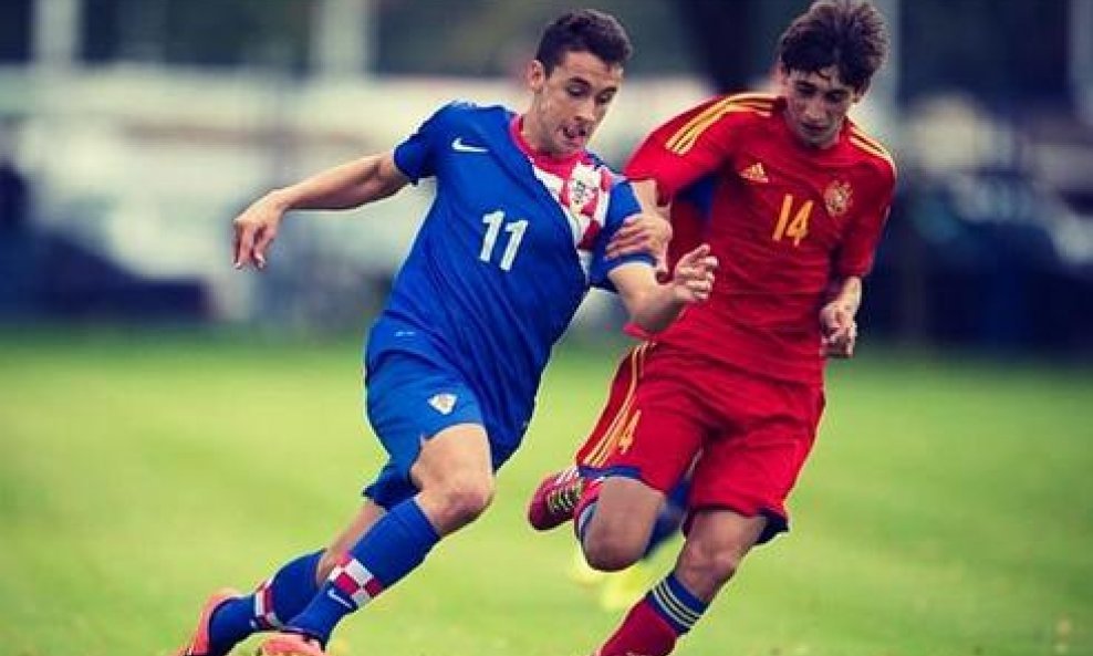 Davor Lovren Hrvatska nogometna U17 reprezentacija