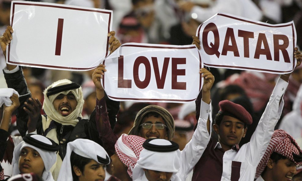 I love Qatar, navijači