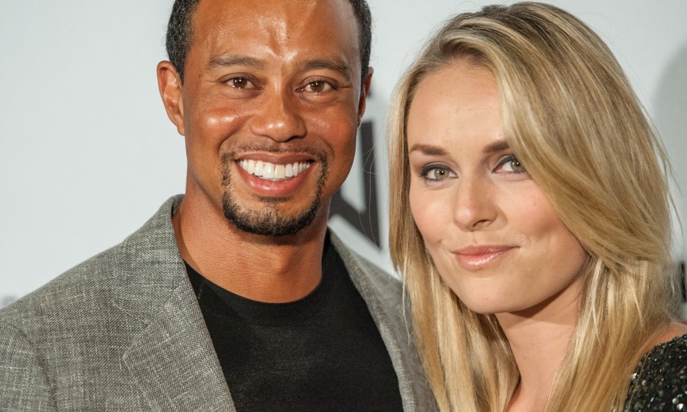 Tiger Woods i Lindsay Vonn 