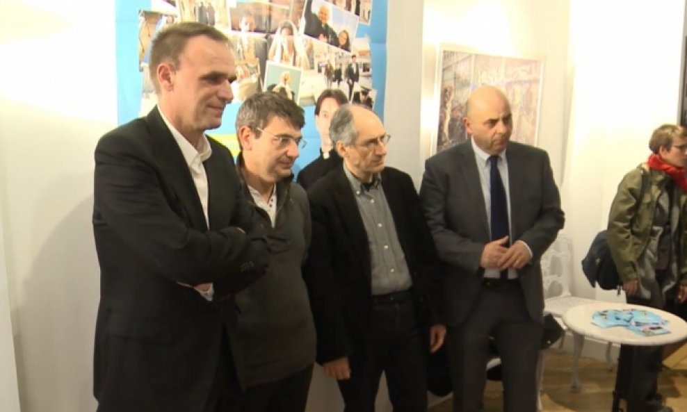 Vinko Brešan, Eric Portheault i Gerard Briard iz Charlie Hebdoa, Ivo Goldstein