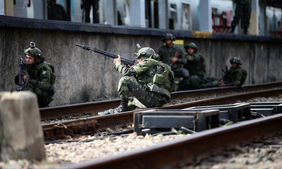 Pripreme vojske za borbu protiv terorizma u Brazilu