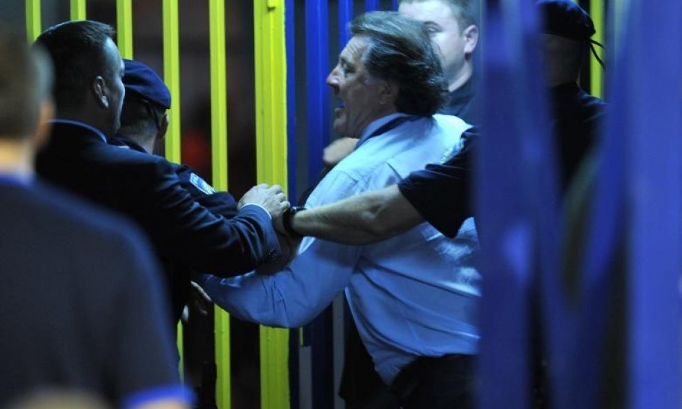 Zdravko Mamić u sukobu s policijom 