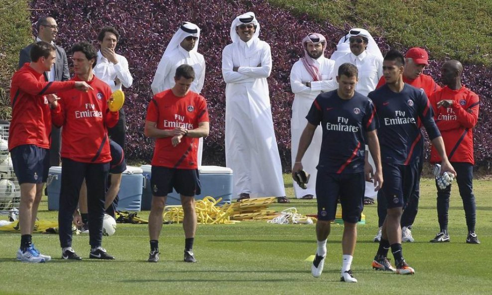 Nogometaši PSG pripremaju se u Kataru
