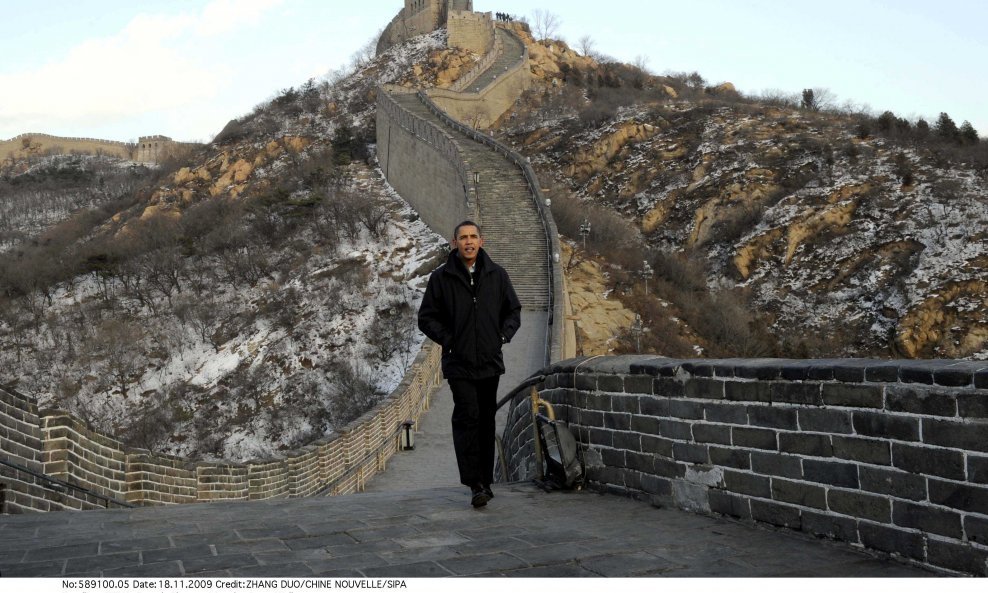 Barack Obama Kineski zid