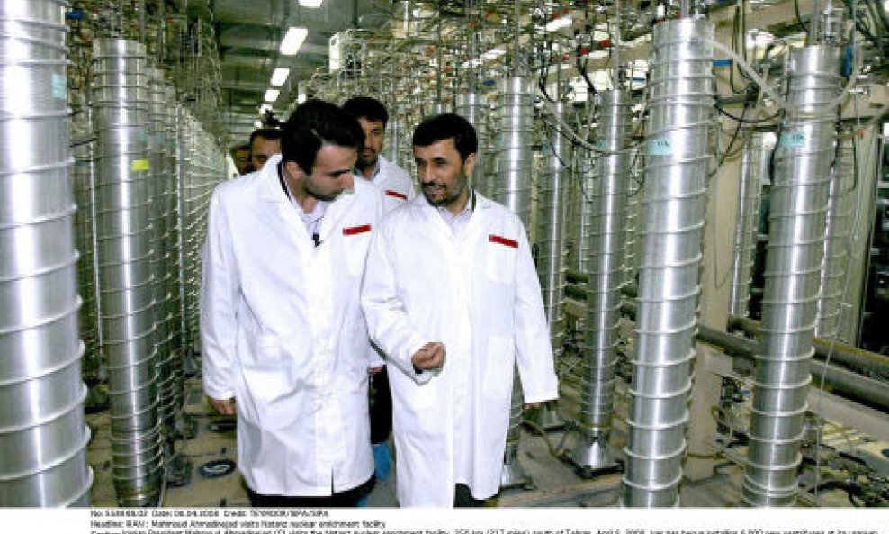 Iran nuklearni program Mahmud Ahmadinedžad