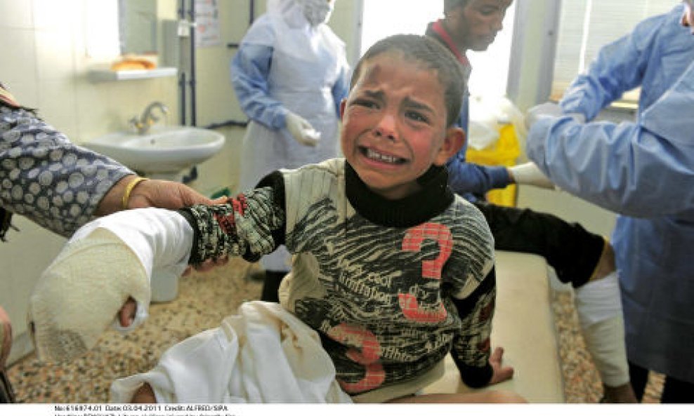 Dijete ranjenik Libija