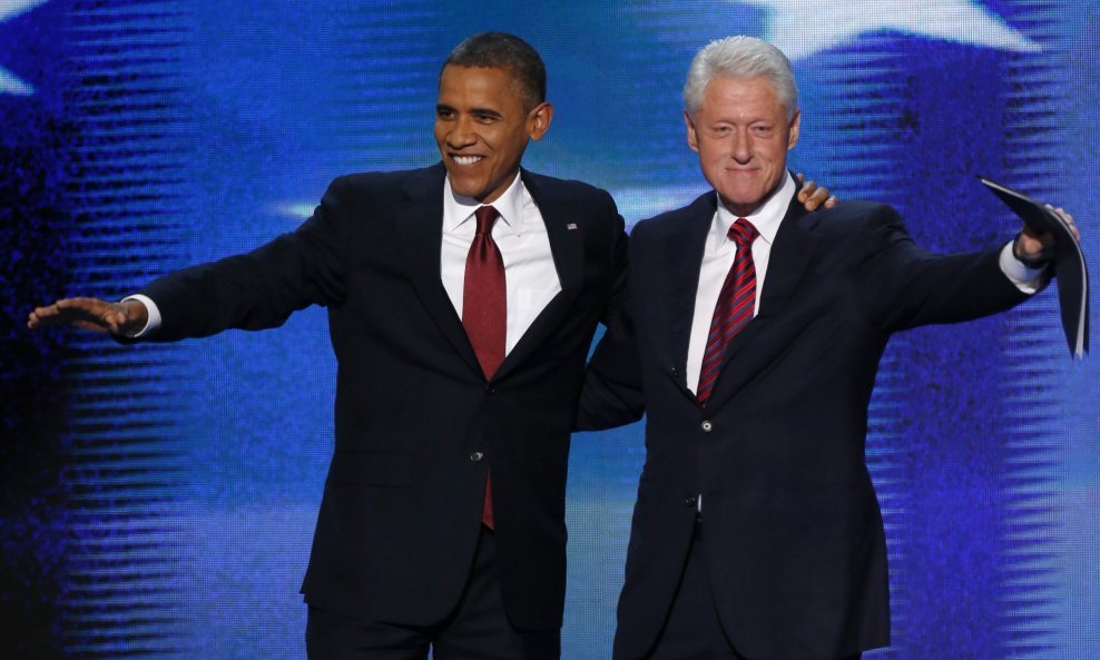 Barack Obama i Bill Clinton