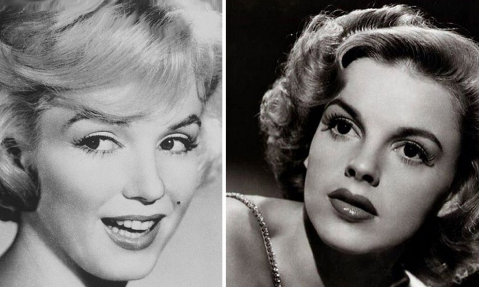 Marilyn monroe i Judy Garland