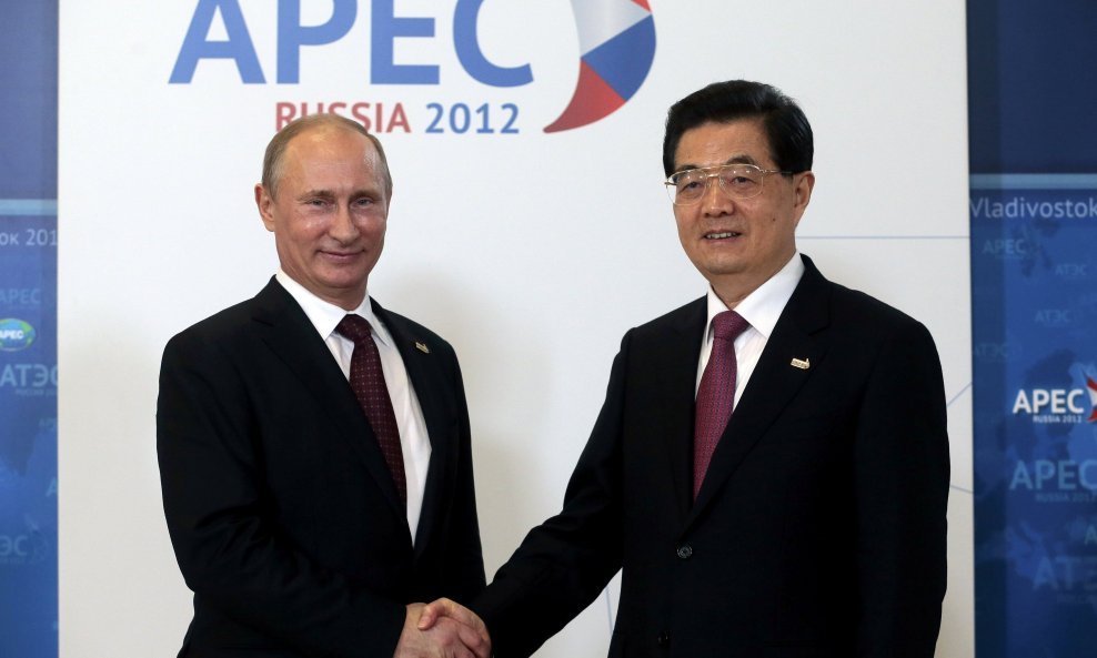 Vladimir Putin i Hu Jintao